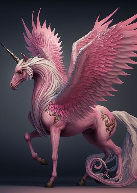 Pegasus Art, Unicorn Artwork, Art Maker, Unicorn And Fairies, Magical Horses, Dragon Artwork Fantasy, Unicorn Pictures, Fantasy Horses, Horse Posters