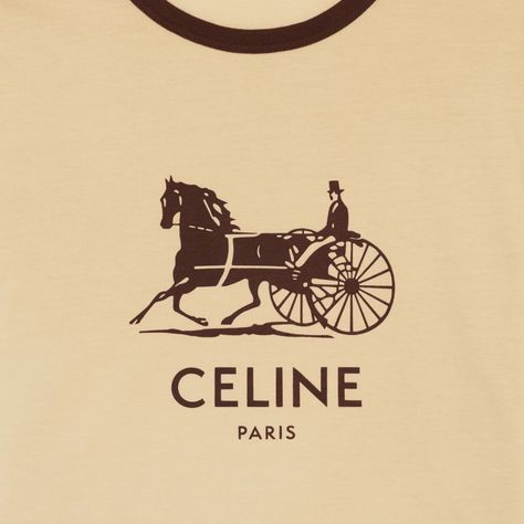 CELINE SULKY T-SHIRT IN COTTON Celine Paris Logo, Celine Tshirt, Hypebeast Iphone Wallpaper, Celine Logo, Celine Paris, Paris Logo, Old Logo, Data Protection, Leather Goods