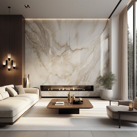 HERITAGE Collection of decorative marble panels Marble Accent Wall, Accent Wall Panels, Marble Decor, Marble Wall, Fireplace Wall, Marble Design, Tv Wall, Living Room Inspiration, Luxury Living Room