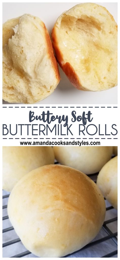 Buttermilk Rolls, Buttermilk Bread, Homemade Bread Recipes Easy, Buttermilk Recipes, Homemade Buttermilk, Bread Machine Recipes, Homemade Dinner, Easy Bread Recipes, Bread Recipes Homemade