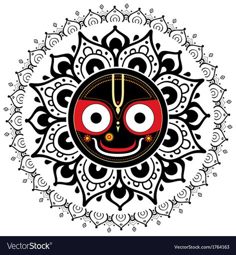 Jai Jagganath, Jagannath Ji, God Of The Universe, Jagannath Puri, Lord Jagannath, Sri Krishna, Madhubani Art, Art Drawings Sketches Pencil, Krishna Radha Painting