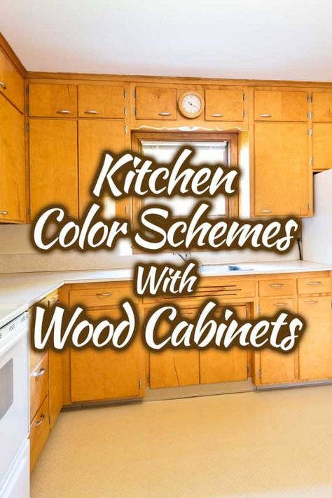 Kitchen Paint Colors With Hickory Cabinets, Light Oak Kitchen Cabinets Color Schemes, Kitchen Color Schemes With Oak Cabinets, Kitchen Paint Colors With Oak Cabinets, Natural Maple Kitchen Cabinets, Oak Kitchen Cabinets Wall Color, Birch Kitchen Cabinets, Kitchen Cupboard Colours, Kitchen Cabinet Color Schemes