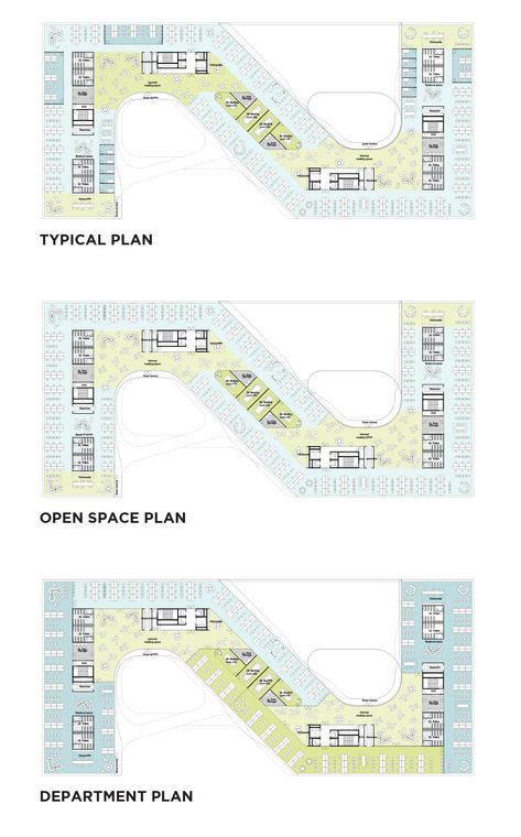 Gallery Building Architecture, Building Forms Architecture, Mixed Use Office Building, Educational Complex Architecture, Office Building Design Plan, Complex Building Architecture, Building Form Concept Architecture, Office Building Architecture Concept, Office Building Architecture Plans