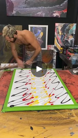 Drop Art Paint, Bishop Briggs, Acrylic Pouring Art, Pouring Art, 1k Views, Art Tutorial, Acrylic Pouring, Art Paint, Hobby Lobby