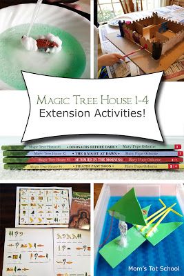 Magic Tree House Dinosaurs Before Dark, Magic Tree House Activities Free, Magic Treehouse Activities, Magic Tree House Activities, House Magic, Magic Tree House Books, Magic Tree House, House Tree, Magic Treehouse