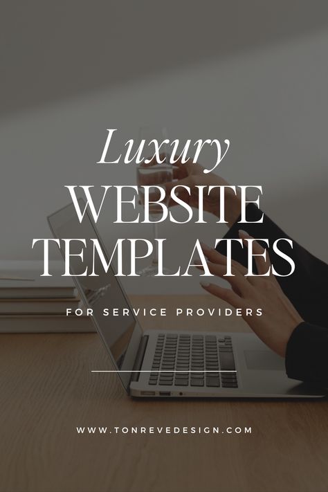 Luxury Website, Wix Website Design, Wix Website Templates, Luxury Look, Wix Templates, Luxury Services, Luxury Holiday, Custom Website Design, Ideal Client