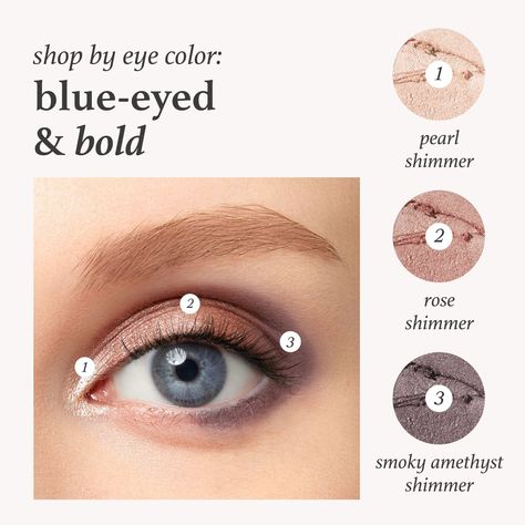 Makeup Looks Blue Eyes, Soft Summer Makeup, Grey Eye Makeup, Bold Eyeshadow, Eyeshadow For Blue Eyes, Beautiful Eyeshadow, Waterproof Eyeshadow, Eyeshadow Stick, Face Makeup Tips