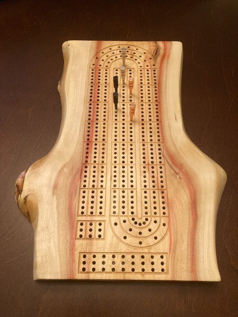 Large Cribbage Board, Cribbage Table, Unique Cribbage Board, Cribbage Board Template, Custom Cribbage Board, Blue Jean Quilts, Wooden Cribs, Wooden Board Games, Board Template