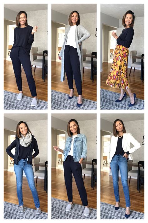 6 Ways to Style A Navy Blue Jogger Set – The Cubicle Collections Blue Suede Heels, Blue Joggers, Boyfriend Cardigan, Girl Boss Style, Floral Maxi Skirt, Cubicle, Jogger Set, White Blazer, I Did It