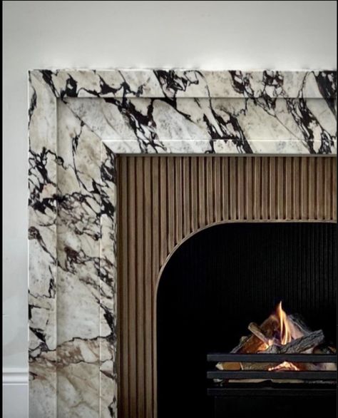 2023 Fireplace, Beaux Arts Architecture, Remodel Fireplace, Fireplace Home, Marble Fireplace Surround, Marble Fireplace, Fireplace Remodel, Marble Fireplaces, Home Fireplace