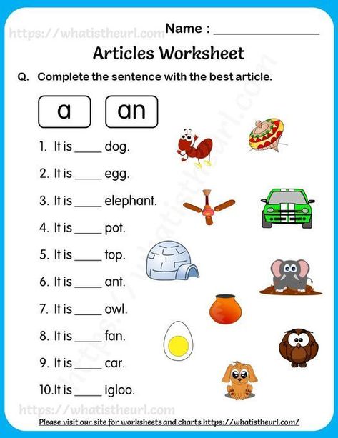 A Or An Worksheet For Kindergarten, Worksheets For Ukg Kids English, Use Of A And An Worksheet For Kids, A Or An Worksheet For Grade 1, Articles Worksheet For Kindergarten, Articals Worksheet Grade 1, A An The Articles Worksheets For Grade 1, A And An Worksheets For Grade 1, Am Is Are Worksheets For Grade 1