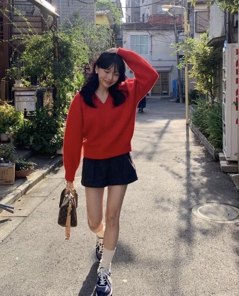 Summer Asian Outfits, Japan Outfits, Japan Outfit, 가을 패션, Autumn Outfit, Mode Streetwear, Korean Outfits, Daily Outfits, Daily Fashion