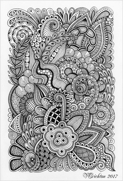 Zantangle Art, Zentangle Kunst, Kunstjournal Inspiration, Doodle Art Letters, Zentangle Doodle, Zentangle Artwork, Doodle Art Journals, Doodle Art Drawing, White Drawing