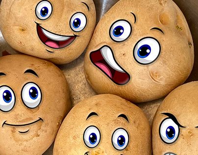 Check out new work on my @Behance profile: "Potato Faces" http://be.net/gallery/96904671/Potato-Faces Faces Cartoon, Happy Potato, Potato Face, Baby Potatoes, Facial Expression, Color Correction, Working On Myself, Picture Wall, New Work