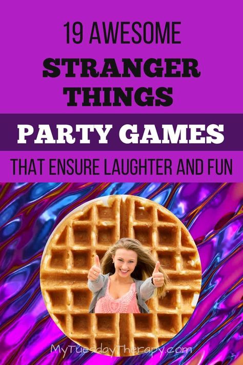 Stranger Things Party Games, Stranger Things Game, Stranger Things Party, Stranger Things Halloween Party, Games To Play With Friends, Stranger Things Theme, Online Party Games, Fun Games To Play, Teen Birthday Gifts