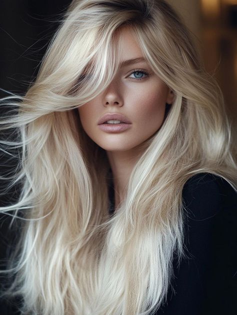 Unleash Your Inner Blonde Bombshell: Ultimate Guide to Long Blonde Hairstyles Long Blonde Hair Extensions, Women With Blonde Hair, Long Blonde Hair Cuts, Long Blonde Hairstyles, Blonde Updo, Bombshell Hair, Blonde Locks, Gorgeous Hairstyles, Blonde Haircuts