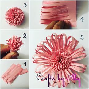 Fest Mad, Săpunuri Handmade, Diy Flores, Folding Origami, Quilled Creations, Large Paper Flowers, Paper Flower Template, Crepe Paper Flowers, Paper Flower Backdrop