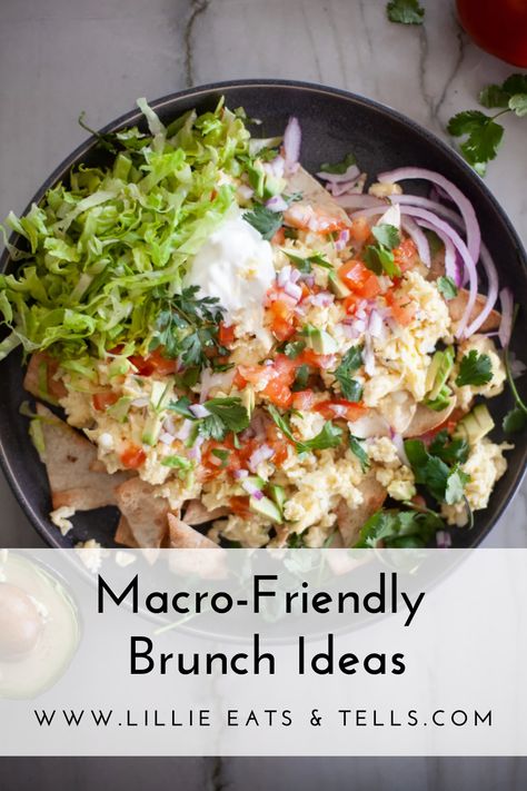 Enjoy your favorite breakfast foods while still reaching your fitness goals. These macro-friendly brunch ideas are delicious and so easy to fit in your daily macros. Lillieeatsandtells.com Macro Breakfast Ideas, Macro Friendly Breakfast, Tracking Macros, Macro Friendly Recipes, Holiday Meals, Christmas Brunch, Brunch Ideas, Breakfast Foods, Eat Well