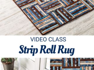 DIY Gardening Apron Tutorial – Sewing With Scraps Jellyroll Rug Pattern Free, Diy Jelly Roll Rug, Jelly Roll Rug Free Pattern, Jelly Roll Rug Tutorial, Jelly Roll Rugs, Rug Sewing, Sewing With Scraps, Jelly Roll Sewing, Basket Sewing Pattern