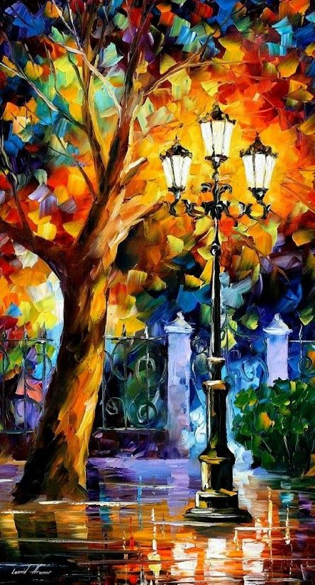 Oil Painting Basics, Leonid Afremov, Sky Art Painting, Abstract Art Gallery, Floral Watercolor Paintings, Nature Art Painting, Aesthetic Painting, Dreamy Art, Painting Art Projects