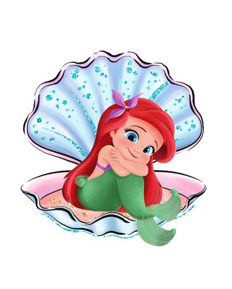 Little Mermaid Cake Topper Printable, The Little Mermaid Wallpaper, Mermaid Topper, Ariel Bebe, Ariel Cake Toppers, Carpet Ideas 2023, Little Mermaid Wallpaper, Ariel Baby, Mermaid Cartoon