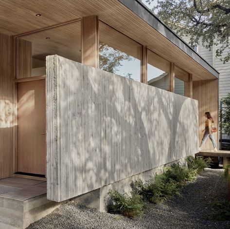 Porch Grill, Bungalow Style, Urban Setting, Facade Architecture, Facade Design, Mid Century House, Residential Design, Residential Architecture, Maine House