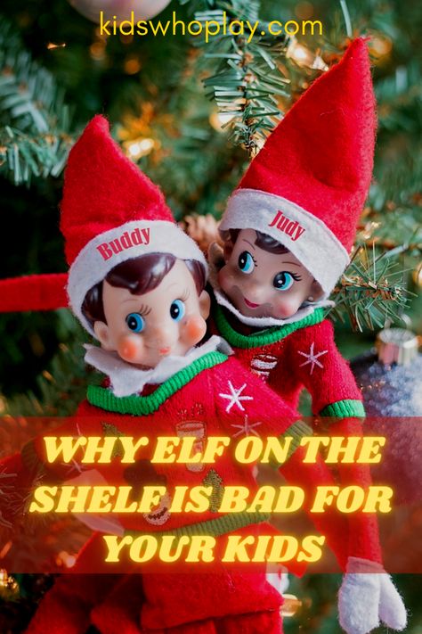 Elf on the Shelf teaches kids the wrong ideas about behavior and the nature of gifts! Instead, opt for some positive Christmas traditions. Elf On The Shelf After Bad Behavior, Elf Listen To Your Parents, Elf On The Shelf Bad Behavior, Elf On Strike For Bad Behavior, Elf On The Shelf Gift Ideas, Bad Behavior Kids, Wlf On The Shelf, Kids Lying, Family Traditions