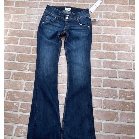 New With Tags Huson Jeans For Women, Size 25/27w X 31l. Petite Signature Low Rise Bootcut In A Solid Blue Pattern. Made From 100% Cotton For Comfort. Brand: Hudson Color: Blue Size: 25/27w X 31l Style: Bootcut Pattern: Solid Material: Cotton New With Tags (Nwt) Please See Photos For Measurements. It Is Advisable To Flat Measure A Properly Fitting, Similar Garment That You Have For Comparison. Notable Flaws Will Be Marked By A Green Dot(S) When Applicable. Orders Are Shipped Within 24 Business Ho Bootcut Pattern, Green Dot, Jeans For Women, Jeans Women, Hudson Jeans, Winter Outfit, Fall Winter Outfits, Blue Pattern, Fancy Dresses