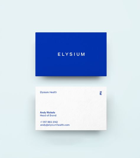 Bubble Diagram, Corporate Stationary, Corporate Business Card Design, Business Cards Layout, Blue Business Card, Brand Architecture, Cool Color Palette, Name Card Design, Business Card Inspiration