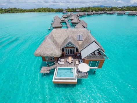 Swoon-Worhty Overwater Honeymoon Bungalows - Essence Bora Bora Hotels, Bora Bora Vacation, Bora Bora Honeymoon, Bora Bora Resorts, Honeymoon Vacations, Overwater Bungalows, Romantic Vacations, Destination Voyage, Vacation Resorts