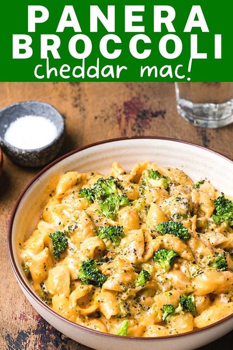 Brocolli Mac And Cheese, Broccoli Mac And Cheese Recipe, Broccoli Mac And Cheese, Creamy Cheese Sauce, Quick Pasta Dishes, Cheddar Mac And Cheese, Panera Bread, Mac And Cheese Recipe, Yummy Pasta Recipes