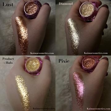 Duochrome Eyeshadow, High Pigment Eyeshadow, Glam Aesthetic, Makeup List, Egyptian Style, Glitter Pigment, Loose Pigments, Diamond Dust, Cheap Makeup