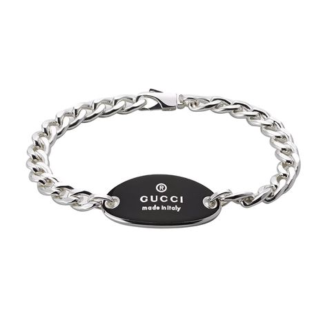 Gucci Trademark Sterling Silver Bracelet Trademark Logo, Gucci Jewelry, Womens Watches Luxury, Thomas Sabo, Diamond Watch, Gemstone Engagement Rings, Sterling Silver Bracelet, Diamond Bracelets, Gemstone Bracelets