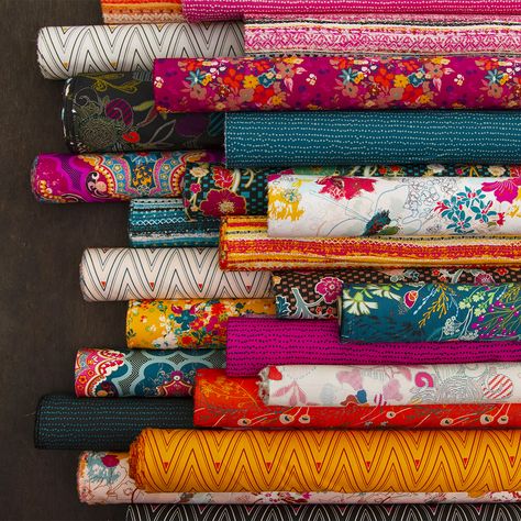 Bohemian Fabric Patterns, Fabric Photoshoot, Clothing Fabric Patterns, Sewing Room Storage, Bohemian Fabric, Fabric Photography, Butterfly Quilt, Fabric Display, Colorful Fabric