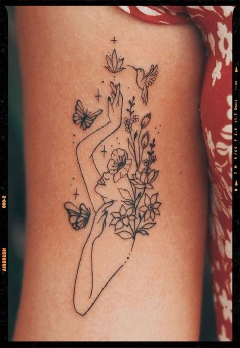 Healer Tattoo, Self-love Tattoo Ideas, Love Tattoo Ideas, Inside Of Arm Tattoo, Empowering Tattoos, Basic Tattoos, Self Love Tattoo, Armband Tattoo Design, Beautiful Flower Tattoos