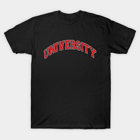 A university is a place of higher education where various subjects are taught and studied. Typography refers to the art and technique of arranging type to make written language legible, readable, and appealing when displayed. Discover the importance of typography in university communication and design. -- Choose from our vast selection of Crewneck and V-Neck T-Shirts to match with your favorite design to make the perfect graphic T-Shirt. Pick your favorite: Classic, Boxy, Tri-Blend, V-Neck, or … University Typography, University Tshirt, Higher Education, Graphic Shirts, Subjects, Communication, V Neck T Shirt, Graphic T Shirt, Graphic Tees