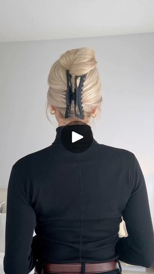 37K views · 572 reactions | Easy claw clip hairstyle ❤️ This is the same technique as a French twist, except secured with a claw clip. #frenchtwist #hairstyle #updo #easyupdo #hairvideos #longhairstyles #hairtutorial #clawclip #clawcliphairstyle | Alex Gaboury | Cabu · Crazy French Twist Claw Clip, French Twist Tutorial, Alex Gaboury, Claw Clip Hairstyle, Clip Hairstyle, Hairstyle Updo, Easy Updos, Clip Hairstyles, French Twist