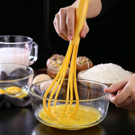 Specifications: Made of premium silicone, this egg beater is durable and harmless to the human. As a trendy kitchenware, it is easy to clean and convenient to store. This simple-designed egg beater is easy to use and can save you time. The simple egg beater is widely used in beating eggs, making noodles, stirring and a good helper for your kitchen. Item Name: Egg Beater Material: Silicone Features: Durable, Baking Tool, Easy To Clean Size: 30cm x 8cm x 8cm/11.81" x 3.15" x 3.15"(Approx.) Notes: Egg Mixer, Kitchen Whisk, Balloon Whisk, Silicone Kitchen Utensils, Egg Beater, Easy Eggs, Egg Beaters, Silicone Kitchen, Egg Whisk