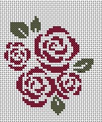 It has been a while since I gave away a free cross stitch chart, so here's another free chart, as usual it's simple easy and and requires only two colors,this pattern can be used on corners or as a... Sew Simple Dress, Cross Stitch Roses, Stitch Necklace, Free Cross Stitch Charts, Sew Simple, Cross Stitch Love, Pola Kristik, Cross Stitch Borders, Diy Cross Stitch