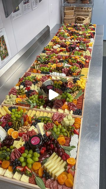 DISHED BY RACHEL - PNW Charcuterie on Instagram: "Need a grazing table for 150 guests with 24 hours notice? 😂 we got u!   Honestly, we’d love more than 24 hours notice so we can plan accordingly without running around like a crazy people at the last minute…. BUT, we are honored to have been able to help when our customer was in a pinch!" Grazing Table For 150 People, Grazing Table, D Love, Grazing Tables, Love More, Crazy People, Last Minute, Mario, Running