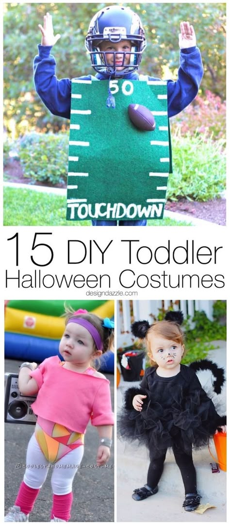 15 different toddler Halloween costumes that are not only DIY but simple to make and comfy for your little one! | DIY halloween costumes | easy halloween costume ideas for kids | halloween costumes for kids | DIY kids costumes || Design Dazzle 15 Month Old Halloween Costume Boy, Simple Boys Costumes, Toddler Halloween Costumes Boy Diy, Halloween Costume For 1 Year Boy, 12 Month Old Halloween Costume Boy, 18month Old Halloween Costume, Halloween Costume 2 Year Boy, Halloween Costumes 3 Year Boy, Two Year Old Boy Halloween Costume