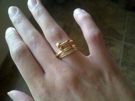 Juste Un Clou Ring | Cartier Cartier Juste Un Clou Ring, Juste Un Clou Ring, Cartier Juste Un Clou, Cartier Men, Cartier Ring, Dream Jewelry, Cartier, Gold Rings, Rings For Men