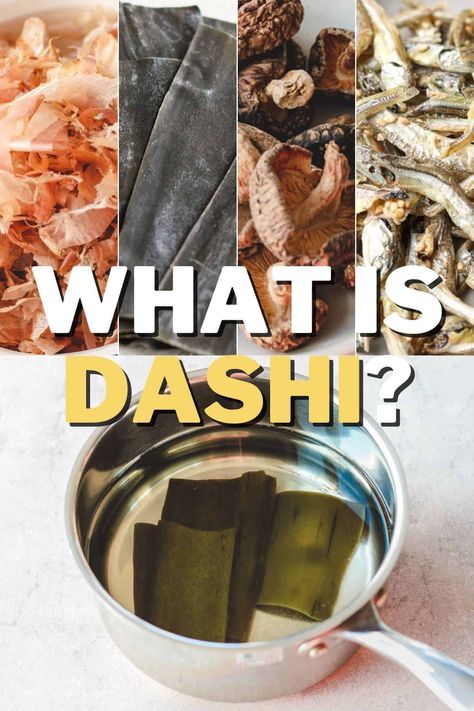 How To Make Dashi Stock, Dashi Recipe Dishes, Dashi Stock Recipe, Dashi Soup Recipes, Dashi Powder Recipe, Sushi Tofu, Dashi Powder, Shojin Ryori, Dashi Recipe