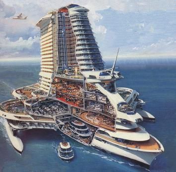 Xe Bugatti, Dubai Architecture, Cool Boats, Amazing Buildings, Boats Luxury, Yacht Boat, Yacht Design, Super Yachts, Futuristic Architecture