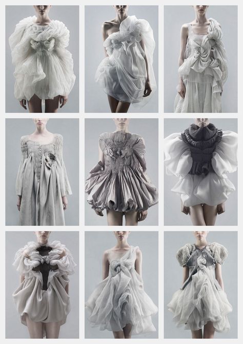 Yiqing Yin, SS2011 Yiqing Yin, Sculptural Fashion, Sewing Dress, Textil Design, Viktor Rolf, Fashion Portfolio, Elegantes Outfit, John Galliano, Marchesa