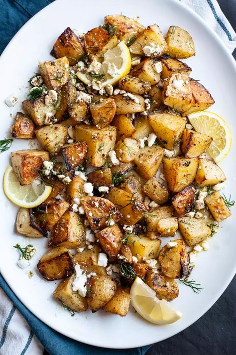 Lemon Za’atar Potatoes Recipe Oven Roasted Potatoes, How To Store Potatoes, Lemon Potatoes, Fall Cooking, Breakfast Potatoes, Summer Salad Recipes, Simply Recipes, Most Popular Recipes, Potato Dishes