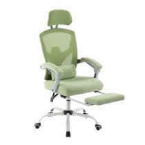 Inbox Zero High Back Swivel Office Ergonomic Mesh Task Chair | Wayfair Office Chair Lumbar Support, Rotating Chair, Conference Room Chairs, White Office Chair, Green Desk, High Back Office Chair, Mesh Chair, Inbox Zero, Mesh Office Chair