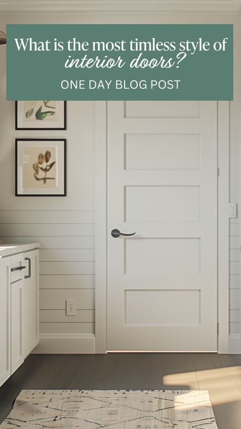 Transform your home with the timeless elegance of Shaker style doors! 🏡✨ These interior doors feature simple, clean lines and versatile designs that blend seamlessly with any decor. Perfect for modern, farmhouse, or traditional homes, Shaker doors are crafted with high-quality materials for lasting beauty and functionality. Upgrade your interior design with these classic, enduring doors. #ShakerDoors #InteriorDesign #HomeImprovement #TimelessStyle #ModernFarmhouse #HomeDecor #DIYHome Interior Craftsman Door, Masonite Logan Interior Doors, Modern Cottage Interior Doors, Door Styles Interior Modern Farmhouse, Updated Interior Doors, Five Panel Doors Interior, Studio Mcgee Interior Doors, Interior Door Styles Craftsman, Transitional Style Interior Doors