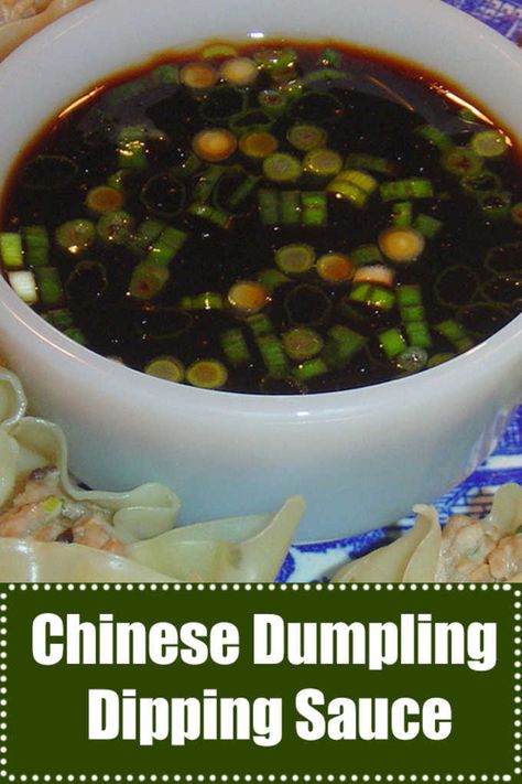 Chinese Dumpling Sauce, Chinese Wontons, Dumpling Dipping Sauce, Chinese Dumpling, Dumpling Sauce, Pot Sticker, Chinese Chicken Recipes, Authentic Chinese Recipes, Chinese Dumplings