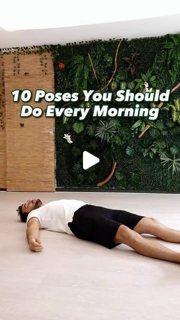 Stretch Morning, Wake Up Yoga, Pilates Stretches, Morning Stretch, Yoga Daily, Morning Exercise, Morning Stretches, Easy Exercises, Instagram Reel